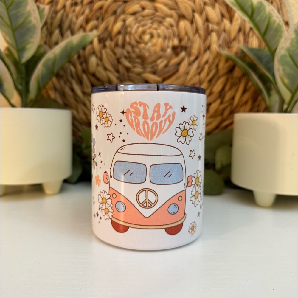 🆕 Groovy Stainless Steel Tumbler